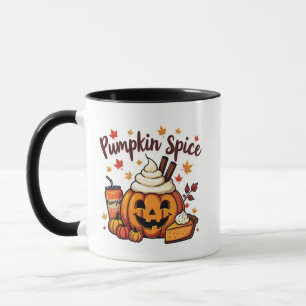 Pumpkin Spice Latte Pumpkin Pie Autumn Fall Mug