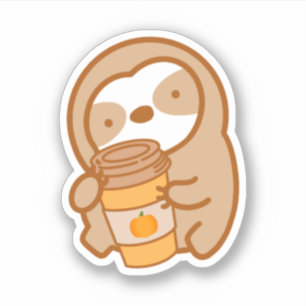 Pumpkin Spice Latte Sloth
