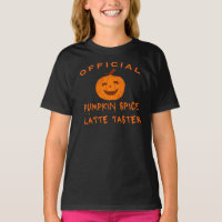 Pumpkin Spice Latte Taster Halloween T-Shirt