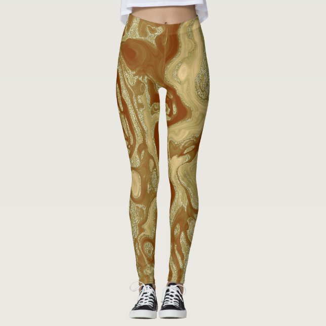 Pumpkin Spice Leggings (Front)