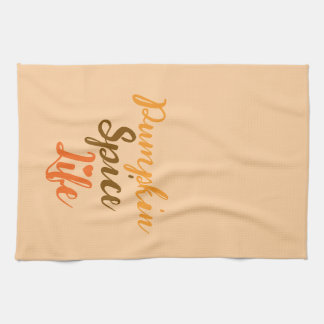 Pumpkin Spice Life Dish Cloth