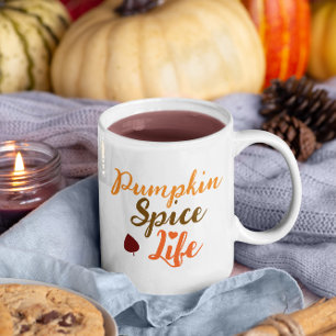 Pumpkin Spice Life Fall Coffee Mug