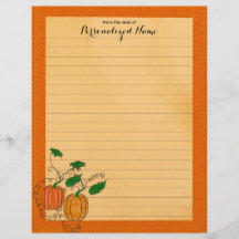 Pumpkin Spice - Lined 