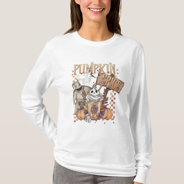 Pumpkin Spice Long Sleeve T-Shirt (Front)