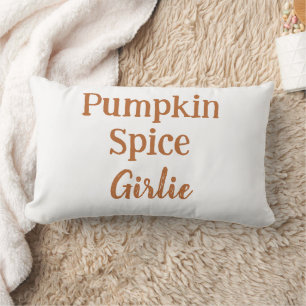 Pumpkin Spice  Lumbar Cushion
