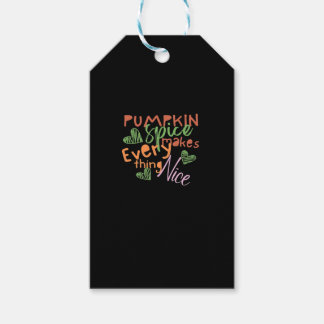 Pumpkin Spice Makes Everything Nice Essential Gift Tags