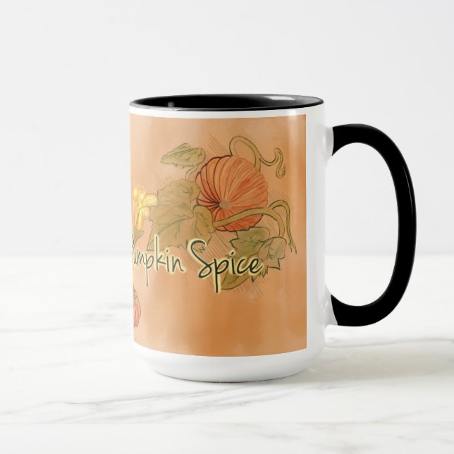 Pumpkin Spice Mug (15 oz) (Right)