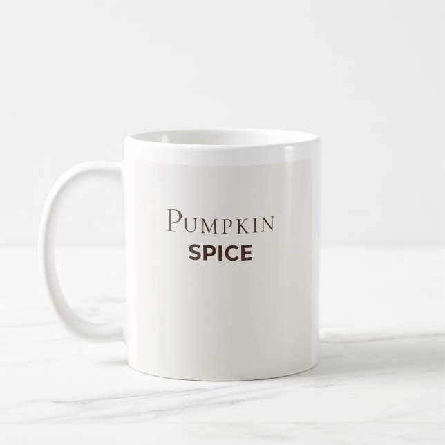 Pumpkin Spice Mug | Cosy Fall Autumn Mug (Left)