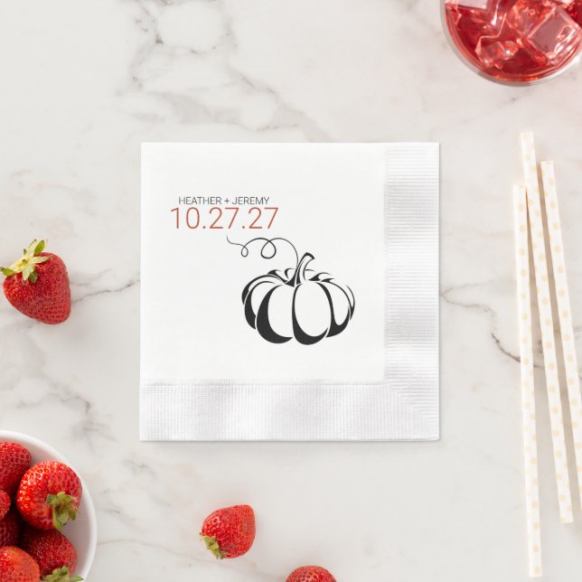 Pumpkin Spice Napkin (Insitu)