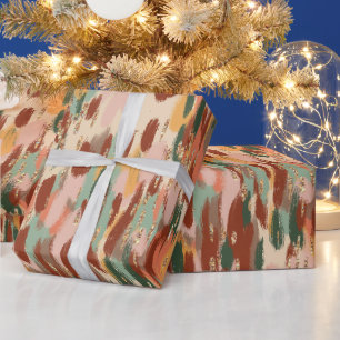 Pumpkin Spice Pattern Wrapping Paper
