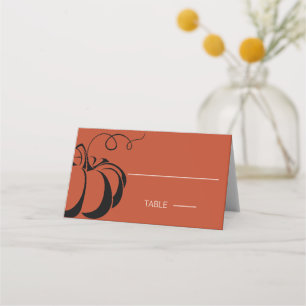 Pumpkin Spice Place Card