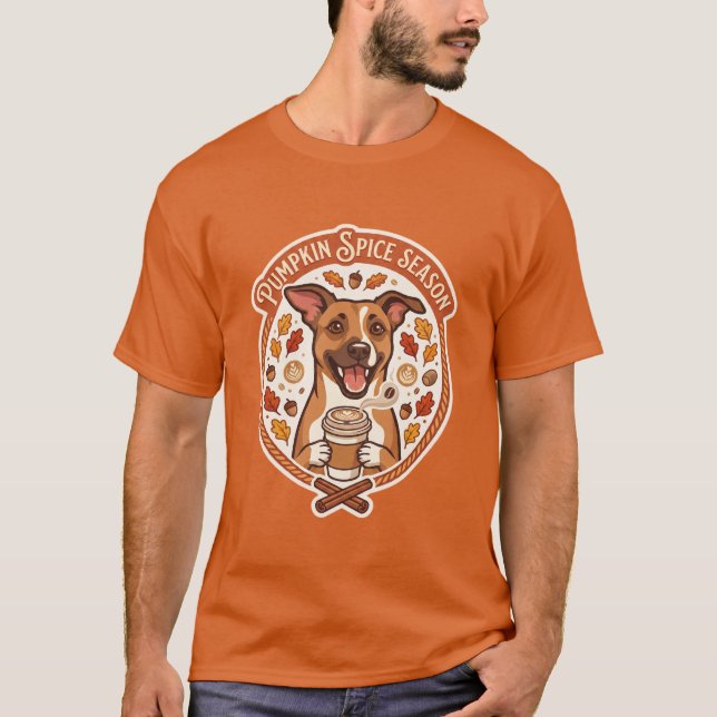 pumpkin spice pooch T-Shirt (Front)