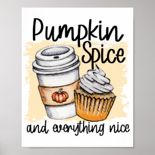 Pumpkin Spice Poster