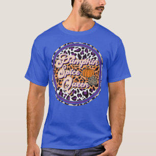 Pumpkin Spice Queen Funny Autumn Funny Halloween L T-Shirt