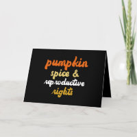 Pumpkin Spice Reproductive Rights Pro Choice