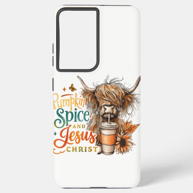 Pumpkin Spice....  Samsung Galaxy S21 Ultra Case (Back)