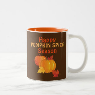 Pumpkin Spice Season 11 oz Two-Tone Mug