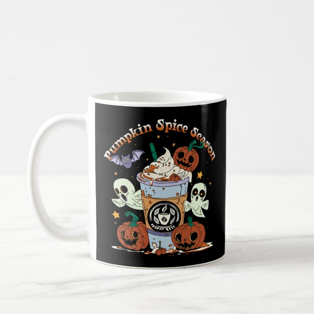 Pumpkin Spice Season Coffee Mug (Left)