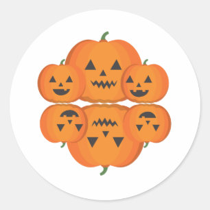  Pumpkin spice season, pumpkin spice         Classic Round Sticker