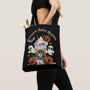 Pumpkin Spice Season Tote Bag