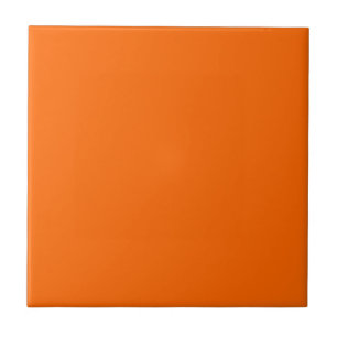 Pumpkin Spice Solid Colour   Classic   Elegant Tile