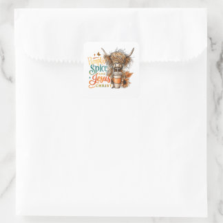 Pumpkin Spice.... Square Sticker