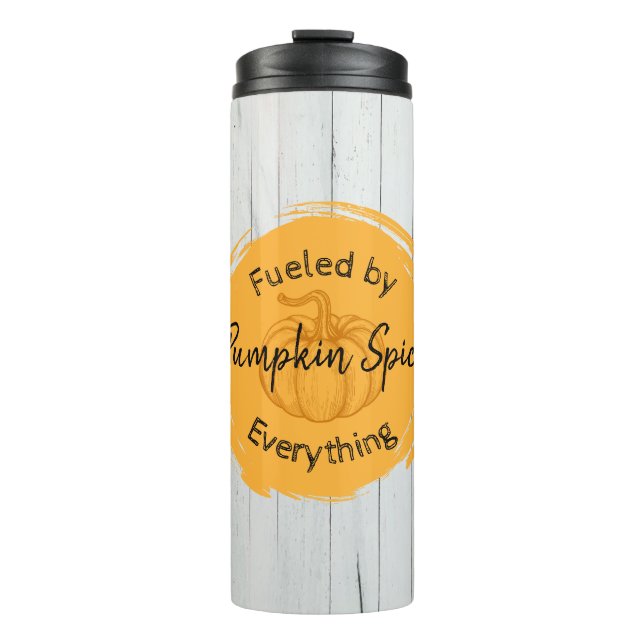 Pumpkin Spice Thermal Tumbler (Front)