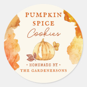 Pumpkin Spice Treat Labels
