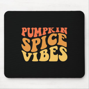 Pumpkin Spice Vibes Retro Autumn Vibes 1  Mouse Pad