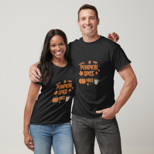 Pumpkin Spice Vibes Shirt - Cosy Fall Coffee Tee