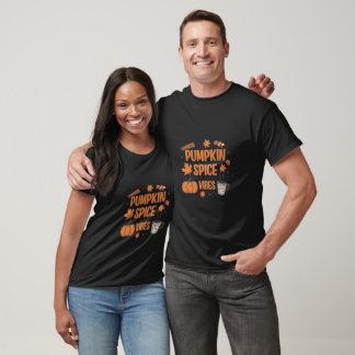 Pumpkin Spice Vibes Shirt - Cosy Fall Coffee Tee