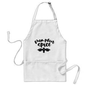 Pumpkin Spice with Bat Standard Apron