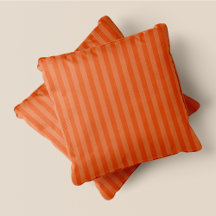 Pumpkin Spice-yyyy Orange & Dark Orange Stripes