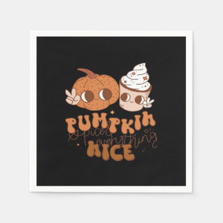 Pumpkin Spiced & Everything Nice Napkin