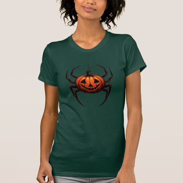 Pumpkin Spider T-Shirt (Front)