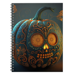 Pumpkin Spiral Notebook