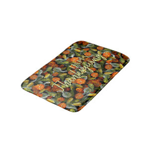 Pumpkin, Squash Autumn Harvest Bath Mat