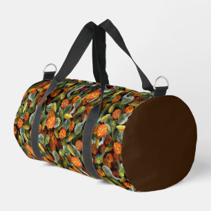 Pumpkin, Squash Autumn Harvest Duffel Bag - Small