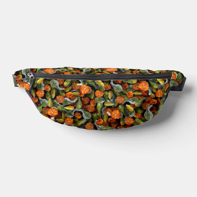 Pumpkin, Squash Autumn Harvest Fanny Pack (Lay Down)