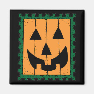 Pumpkin Stamp Magnet
