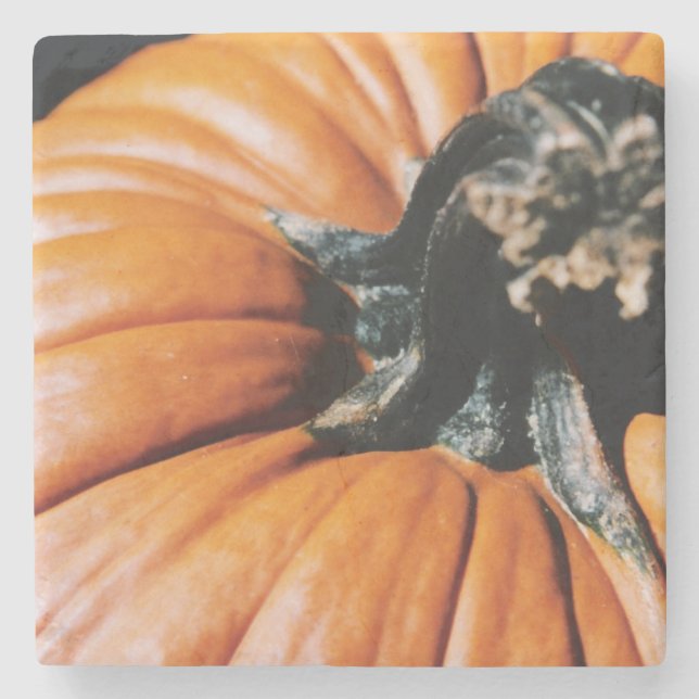 Pumpkin Stone Coaster (Front)