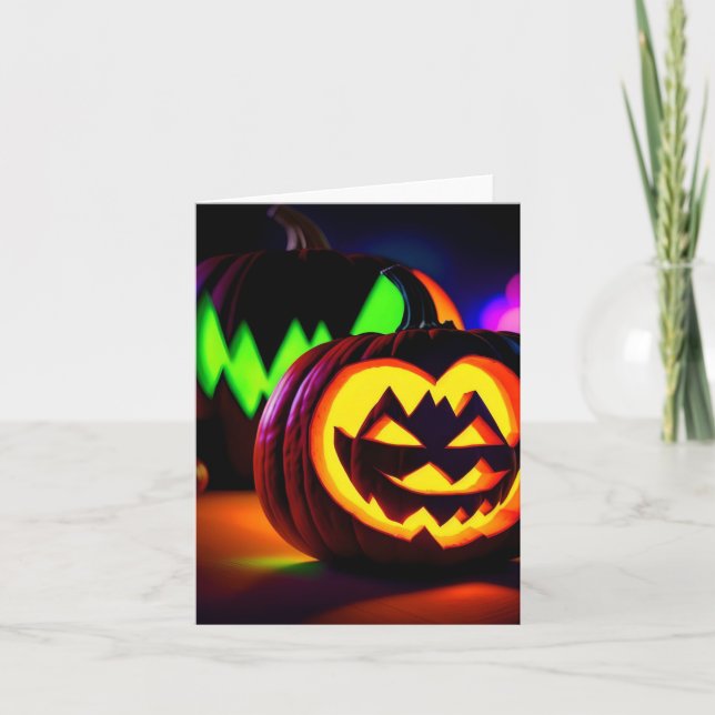 Pumpkin Study - AI - P Card (Front)