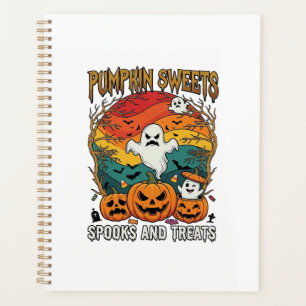 Pumpkin Sweets Spooks Treats Halloween Ghosts Pump Planner