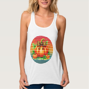 Pumpkin thanksgiving day fall season autumn singlet