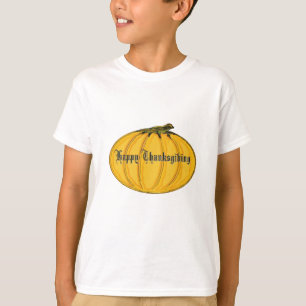 Pumpkin The MUSEUM jGibney Happy Thanksgiving T-Shirt