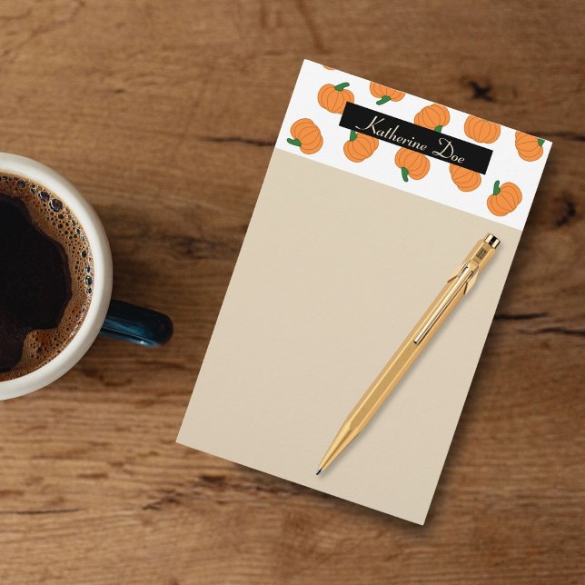 Pumpkin theme custom stationary stationery (Creator Uploaded)