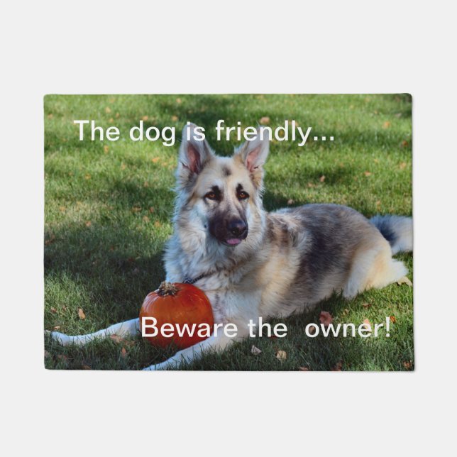 Pumpkin time doormat (Front)