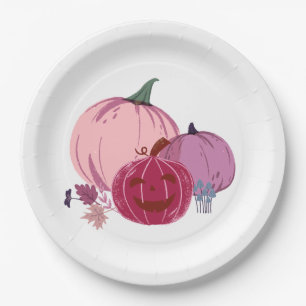 Pumpkin to Talk About Paper Plates