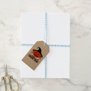 Pumpkin Treck Trat Gift Tags
