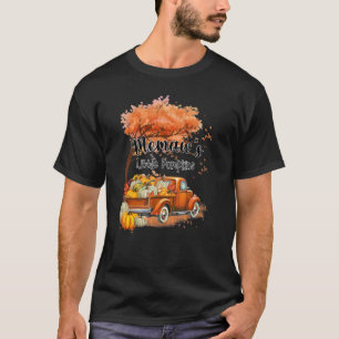 Pumpkin Truck Memaw's Little Pumpkins Fall Thanksg T-Shirt